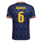 GABRIEL #6 Arsenal Away Match Jersey Player Version 2026/27 - minejerseys