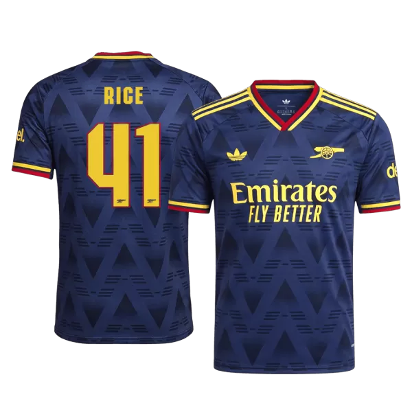 RICE #41 Arsenal Away Match Jersey Player Version 2026/27 - minejerseys