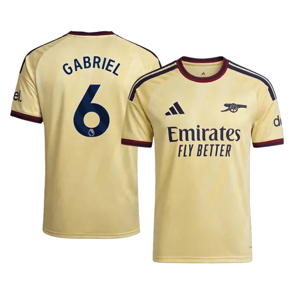 GABRIEL #6 Arsenal Third Away Match Jersey Player Version 2026/27 - minejerseys