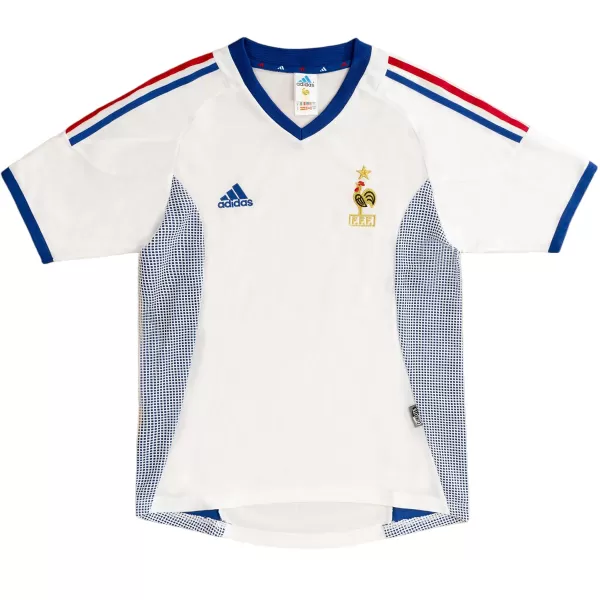 Retro France Away Jersey World Cup 2002 - minejerseys