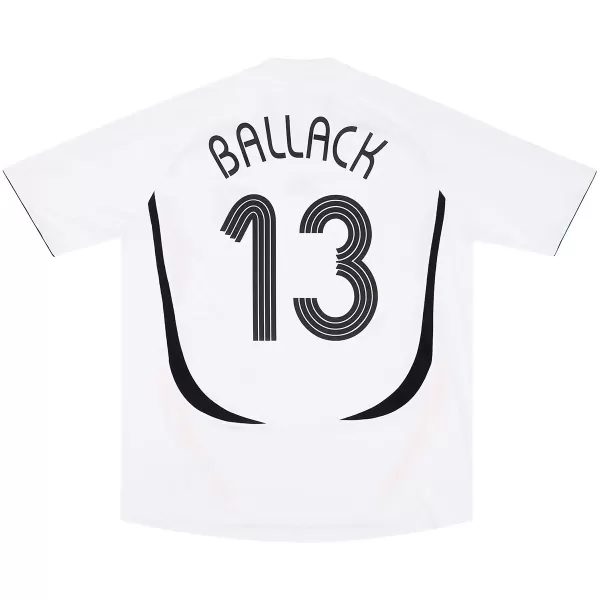 Ballack #13 Retro Germany Home Jersey World Cup 2006 - minejerseys