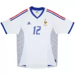 HENRY #12 Retro France Away Jersey World Cup 2002 - minejerseys