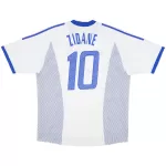 ZIDANE #10 Retro France Away Jersey World Cup 2002 - minejerseys
