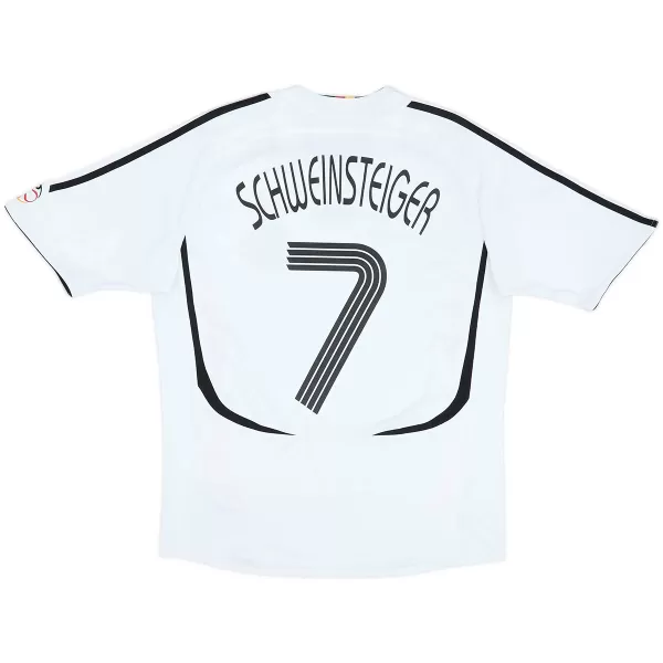 Schweinsteiger #7 Retro Germany Home Jersey World Cup 2006 - minejerseys
