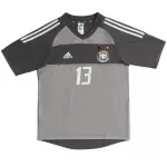 Ballack #13 Retro Germany Away Jersey World Cup 2002 - minejerseys
