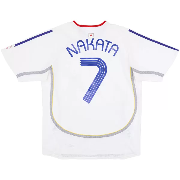 NAKATA #7 Retro Japan Away Jersey World Cup 2006 - minejerseys