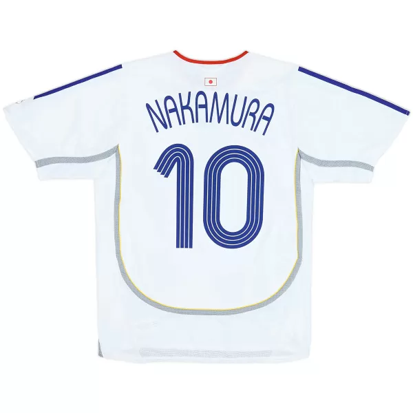 NAKAMURA #10 Retro Japan Away Jersey World Cup 2006 - minejerseys