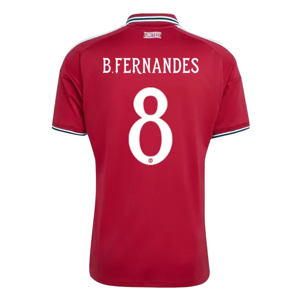 B.FERNANDES #8 Manchester United Home Jersey 2026/27 - UCL Font - [Super Replica] - minejerseys