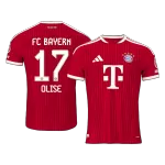 OLISE #17 Bayern Munich Home Match Jersey Player Version 2026/27 - minejerseys