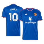 CUNHA #10 Manchester United Away Match Jersey Player Version 2026/27 - minejerseys