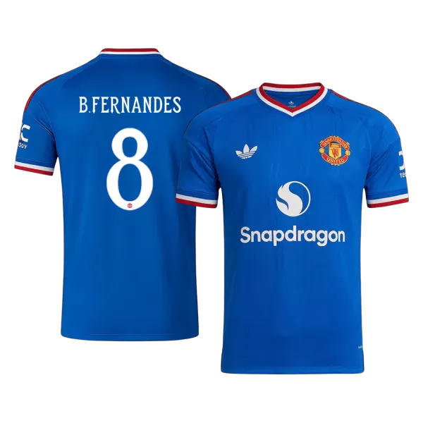 B. FERNANDES #8 Manchester United Away Jersey 2026/27 - minejerseys