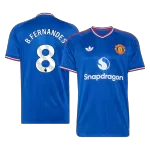 B. FERNANDES #8 Manchester United Away Match Jersey Player Version 2026/27 - minejerseys