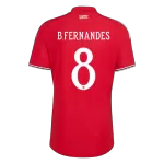 B. FERNANDES #8 Manchester United Home Match Jersey Player Version 2026/27 - minejerseys