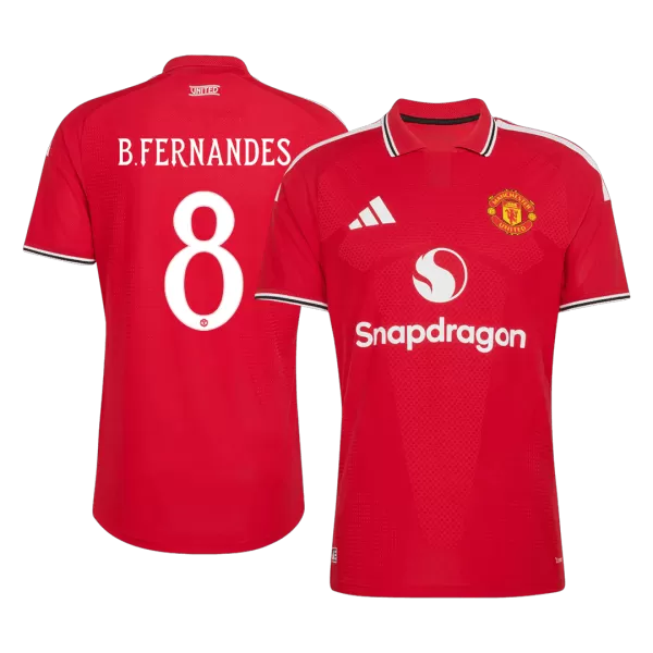 B. FERNANDES #8 Manchester United Home Match Jersey Player Version 2026/27 - minejerseys