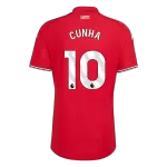 CUNHA #10 Manchester United Home Match Jersey Player Version 2026/27 - minejerseys