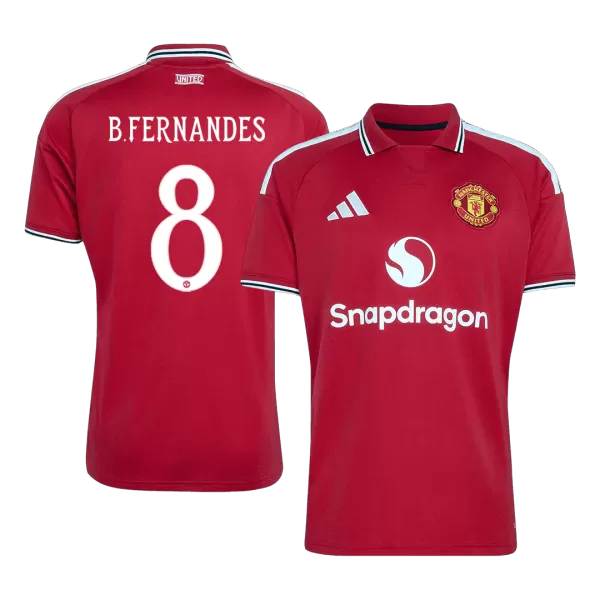B.FERNANDES #8 Manchester United Home Jersey 2026/27 - minejerseys