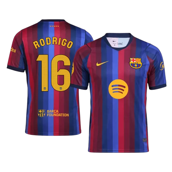RODRIGO #16 Barcelona Home Jersey 2026/27 - minejerseys
