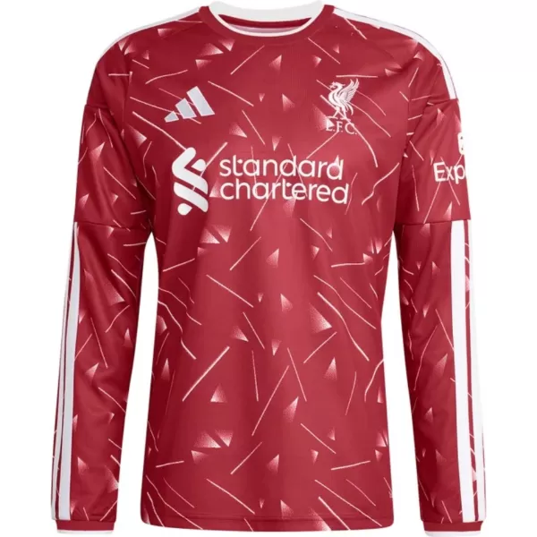 Liverpool Home Long Sleeve Jersey 2026/27 - minejerseys