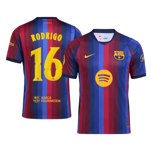 RODRIGO #16 Barcelona Home Jersey 2026/27 - minejerseys