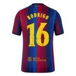 RODRIGO #16 Barcelona Home Match Jersey Player Version 2026/27 - minejerseys