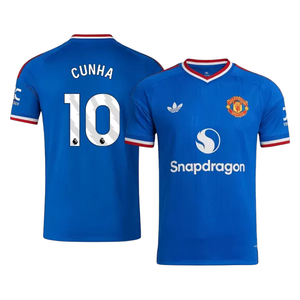 CUNHA #10 Manchester United Away Jersey 2026/27 - minejerseys