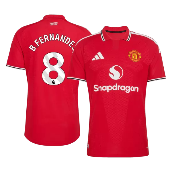 B. FERNANDES #8 Manchester United Home Match Jersey Player Version 2026/27 - minejerseys