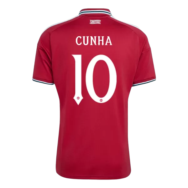 CUNHA #10 Manchester United Home Jersey 2026/27 - UCL Font - [Super Replica] - minejerseys