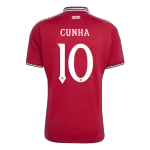 CUNHA #10 Manchester United Home Jersey 2026/27 - minejerseys