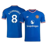 B. FERNANDES #8 Manchester United Away Jersey 2026/27 - minejerseys