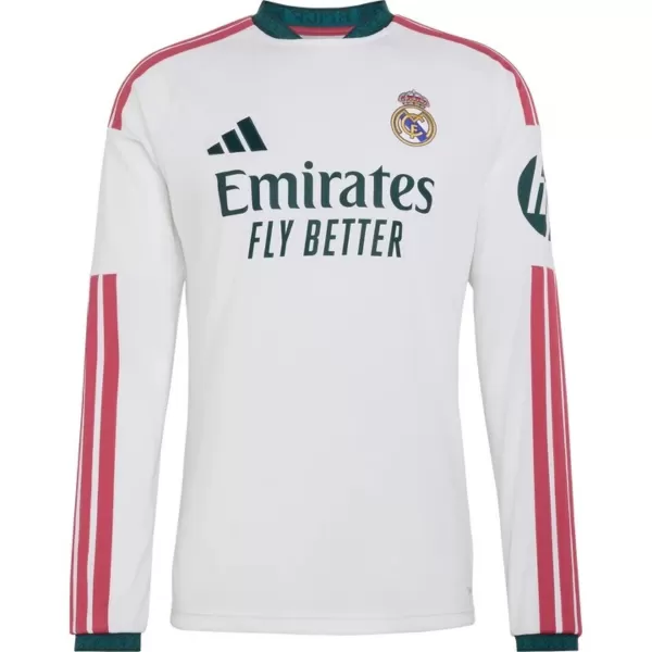 Real Madrid Home Long Sleeve Jersey 2026/27 - minejerseys