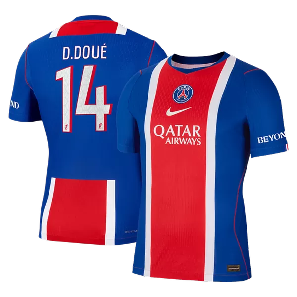 D. DOUÉ #14 PSG Home Match Jersey Player Version 2026/27 - minejerseys