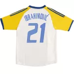 Ibrahimović #21 Retro Sweden Away Jersey World Cup 2002 - minejerseys