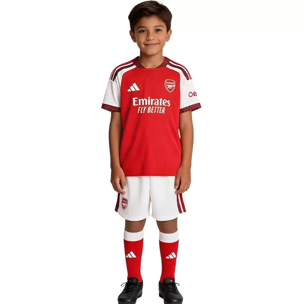 Kids Arsenal Home Jersey Full Kit 2026/27 - minejerseys