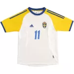 LARSSON #11 Retro Sweden Away Jersey World Cup 2002 - minejerseys