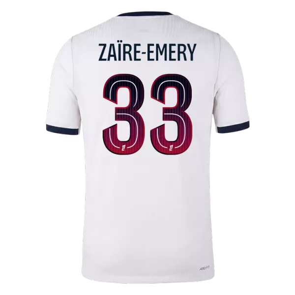 ZAÏRE-EMERY #33 PSG Away Match Jersey Player Version 2026/27 - minejerseys