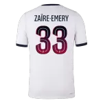 ZAÏRE-EMERY #33 PSG Away Match Jersey Player Version 2026/27 - minejerseys