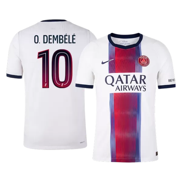 O. DEMBÉLÉ #10 PSG Away Match Jersey Player Version 2026/27 - minejerseys