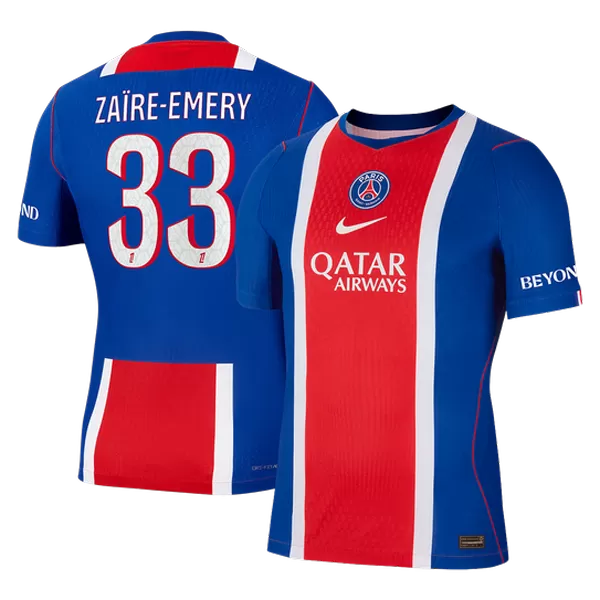 ZAÏRE-EMERY #33 PSG Home Match Jersey Player Version 2026/27 - minejerseys