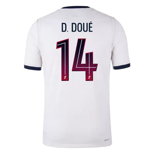 D. DOUÉ #14 PSG Away Match Jersey Player Version 2026/27 - minejerseys