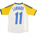 LARSSON #11 Retro Sweden Away Jersey World Cup 2002 - minejerseys