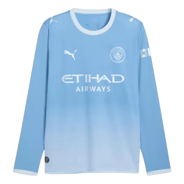 Manchester City Home Long Sleeve Jersey 2026/27 - minejerseys
