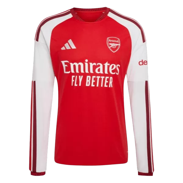 Arsenal Home Long Sleeve Jersey 2026/27 - minejerseys