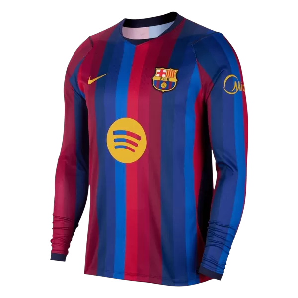 Barcelona Home Long Sleeve Jersey 2026/27 - minejerseys
