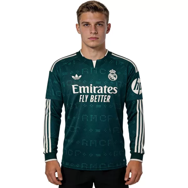 Real Madrid Away Long Sleeve Jersey 2026/27 - minejerseys