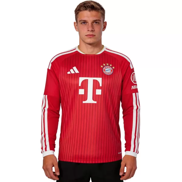 Bayern Munich Home Long Sleeve Jersey 2026/27 - minejerseys