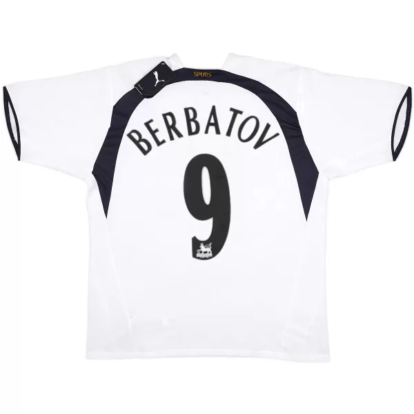 Berbatov #9 Retro Tottenham Hotspur Home Jersey 2006/07 - minejerseys