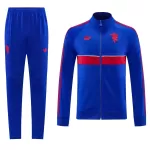 Manchester United Training Tracksuit Kit(Jacket+Pants) Blue 2026/27 - minejerseys