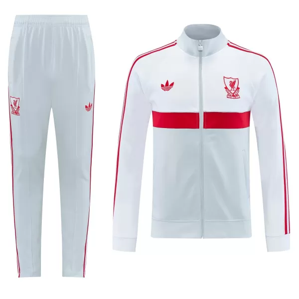 Liverpool Training Tracksuit Kit(Jacket+Pants) White 2026/27 - minejerseys