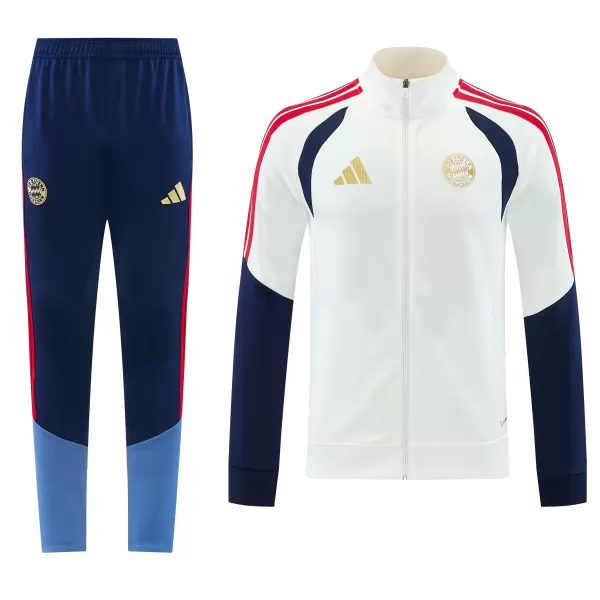 Bayern Munich Training Kit (Jacket+Pants) White 2026/27 - minejerseys