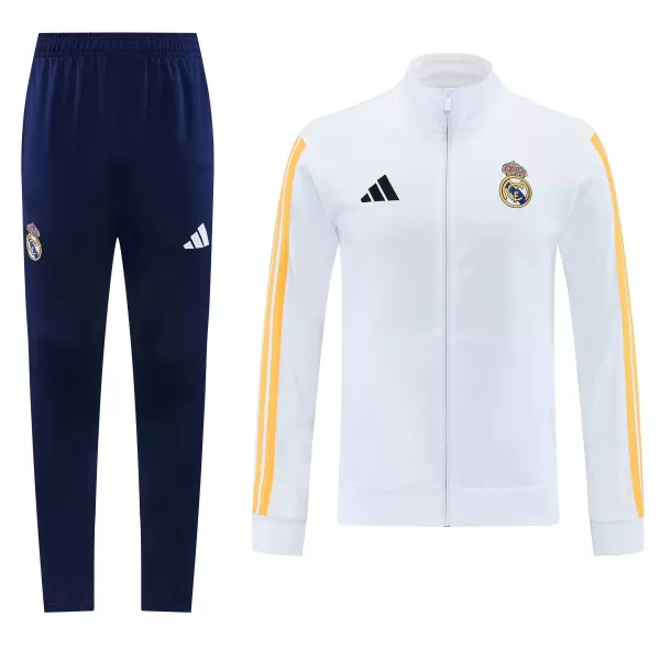 Real Madrid Training Tracksuit Kit(Jacket+Pants) White 2026/27 - minejerseys